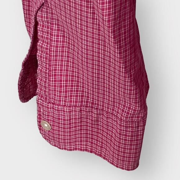 Ralph Lauren Sportsman Red Plaid Shirt Men Large Western Heritage Long Sleeve - Picture 7 of 11